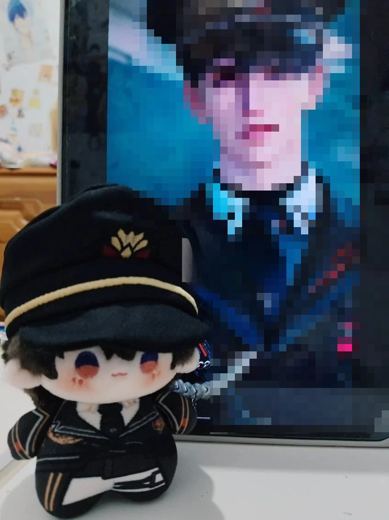 10 سنتيمتر Caleb الحب والمساحة العميقة كاليب رافاييل كزيفير زين تأثيري سيلوس الكرتون 10 سنتيمتر قلادة المفاتيح دانغو الهدايا #6