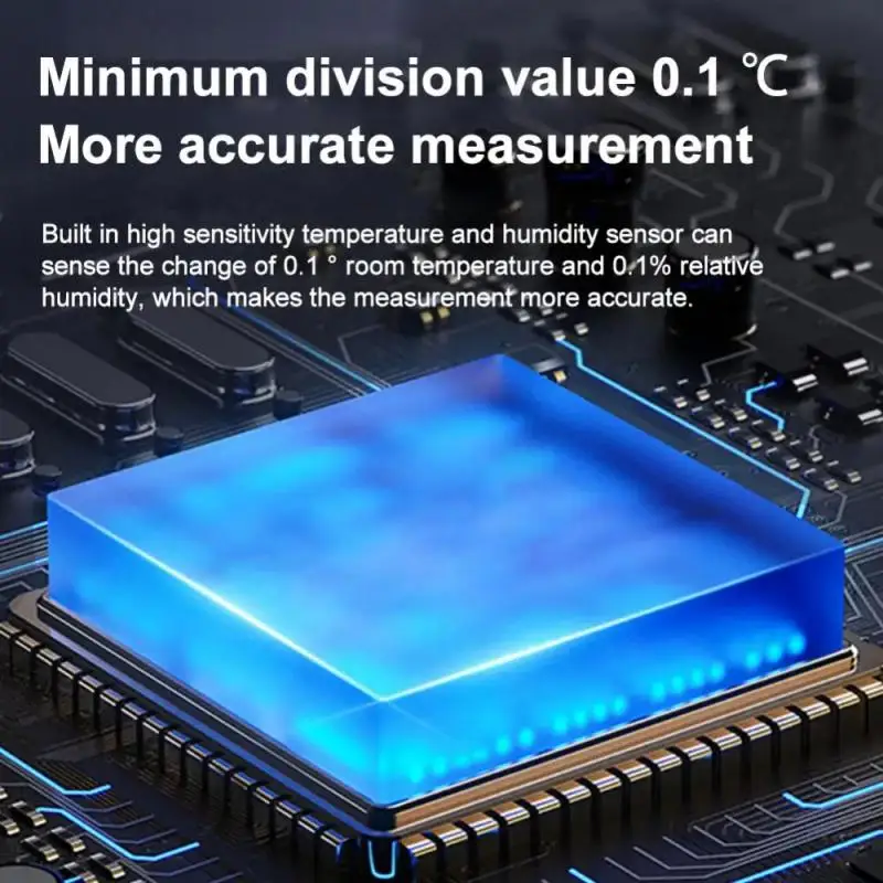 Tuya Real Time Temperature And Humidity Sensor Work With Alexa Home Smart Home Smart Life/Tuya Smart App Control Sensor