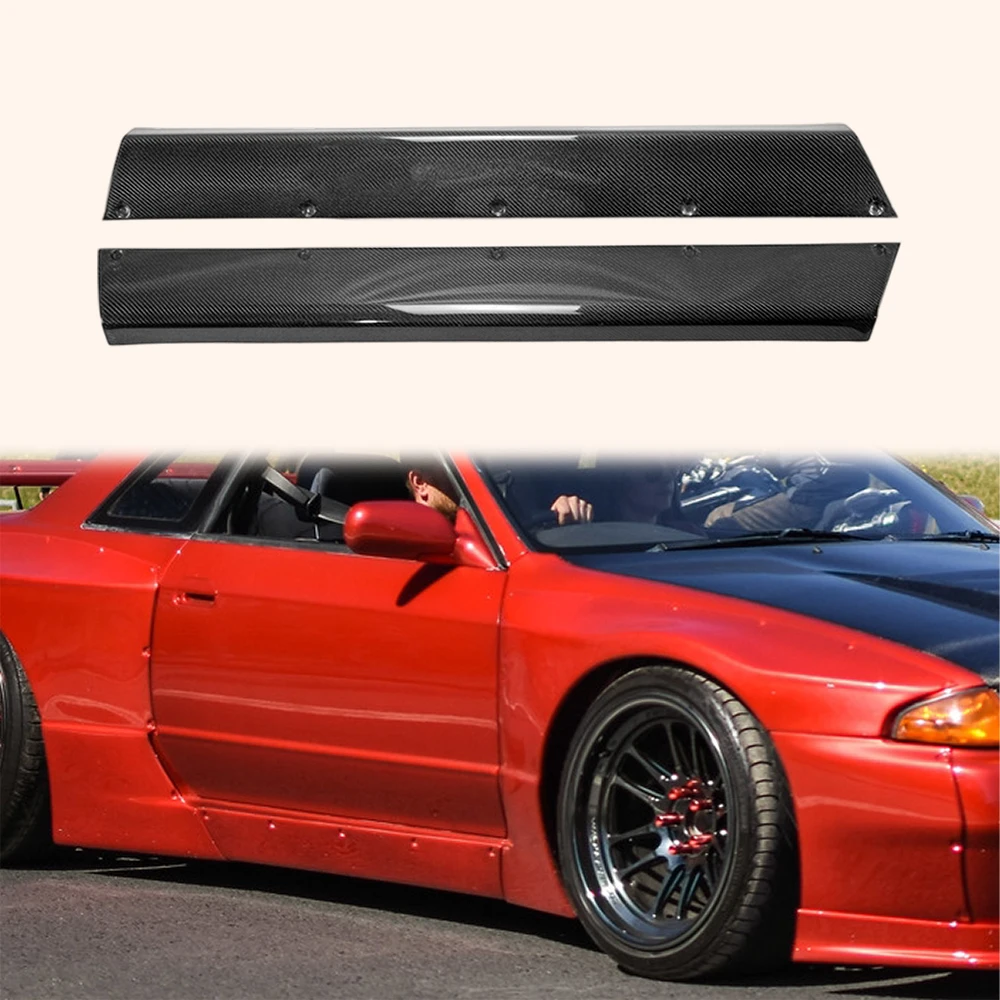 

Для Nissan Skyline R32 GTR 1989-93: Боковые пороги в стиле RB из карбона (2 шт.)