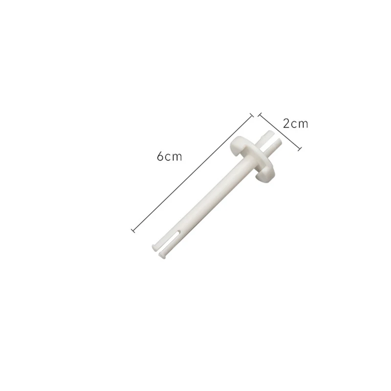 1 Pc Auxiliary Sewing Machine Vertical White Plastic Sewing Machine Thread Spool Pin Sewing Accessories