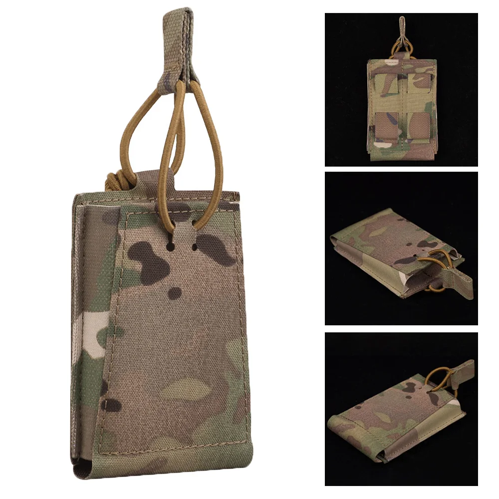 

OPHIDIAN 5,56 круглых тканевых сумок для журналов, задняя моллевая лямка, легкий и быстрое эластичное крепление на шнуре