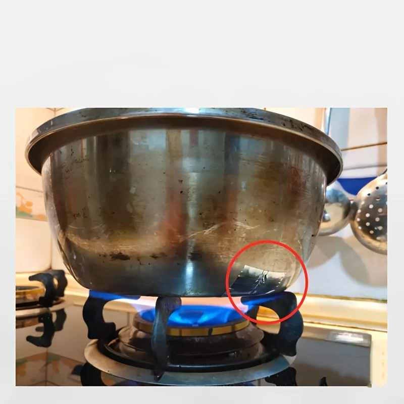 Parche de reparación de tuberías, cinta de papel de aluminio impermeable, pegatinas de reparación de ollas resistentes a altas temperaturas para fugas de fijación de acero inoxidable