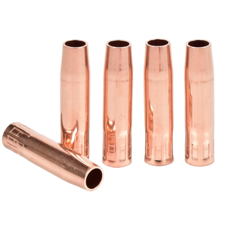 Household tool accessories 200A protective nozzle, copper thickened two welding gun head nozzle, gas welding accessories