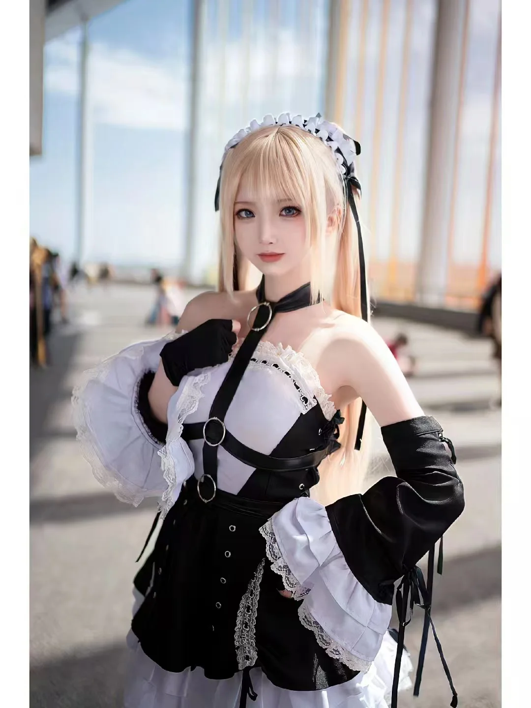 

Azur Lane Marie Rose Cosplay Costume | Cute Style 2D Game Character Outfit Set