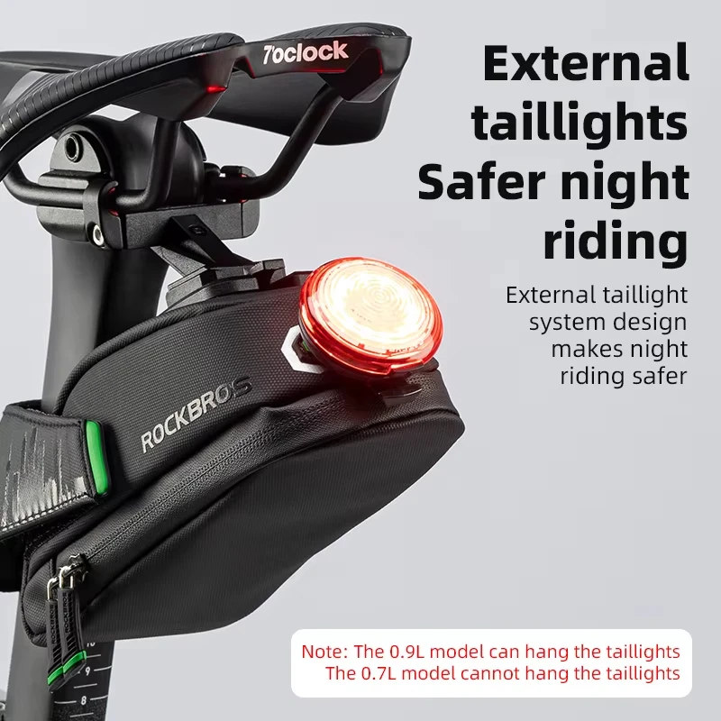 

ROCKBROS Cycling Tail Bag Rainproof Rainproof Bicycle Bag Large Capacity MTB Road Rear Seatpost Panniers Bike Saddle Bag