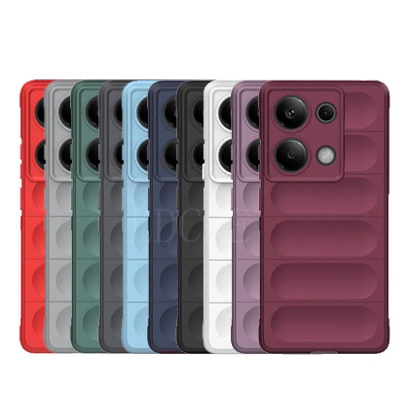 For Cover Redmi Note 13 Pro Case Xiaomi Redmi Note 13 Pro Plus Capas Lens Protective Colour Soft TPU Fundas Redmi Note 13 Pro 4G