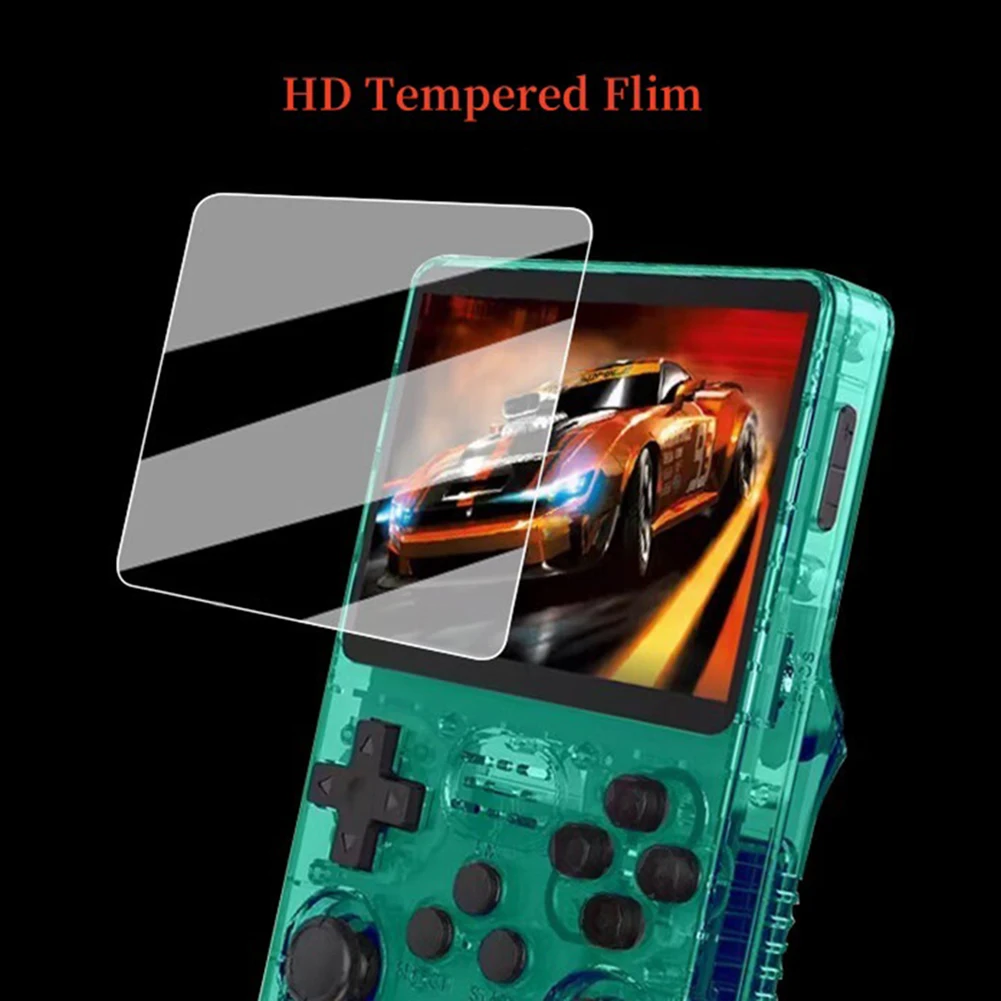 2 Buah Film Pelindung Konsol Game 9H Aksesori Game Pelindung Layar Kaca Antigores Konsol Game Tahan Aus