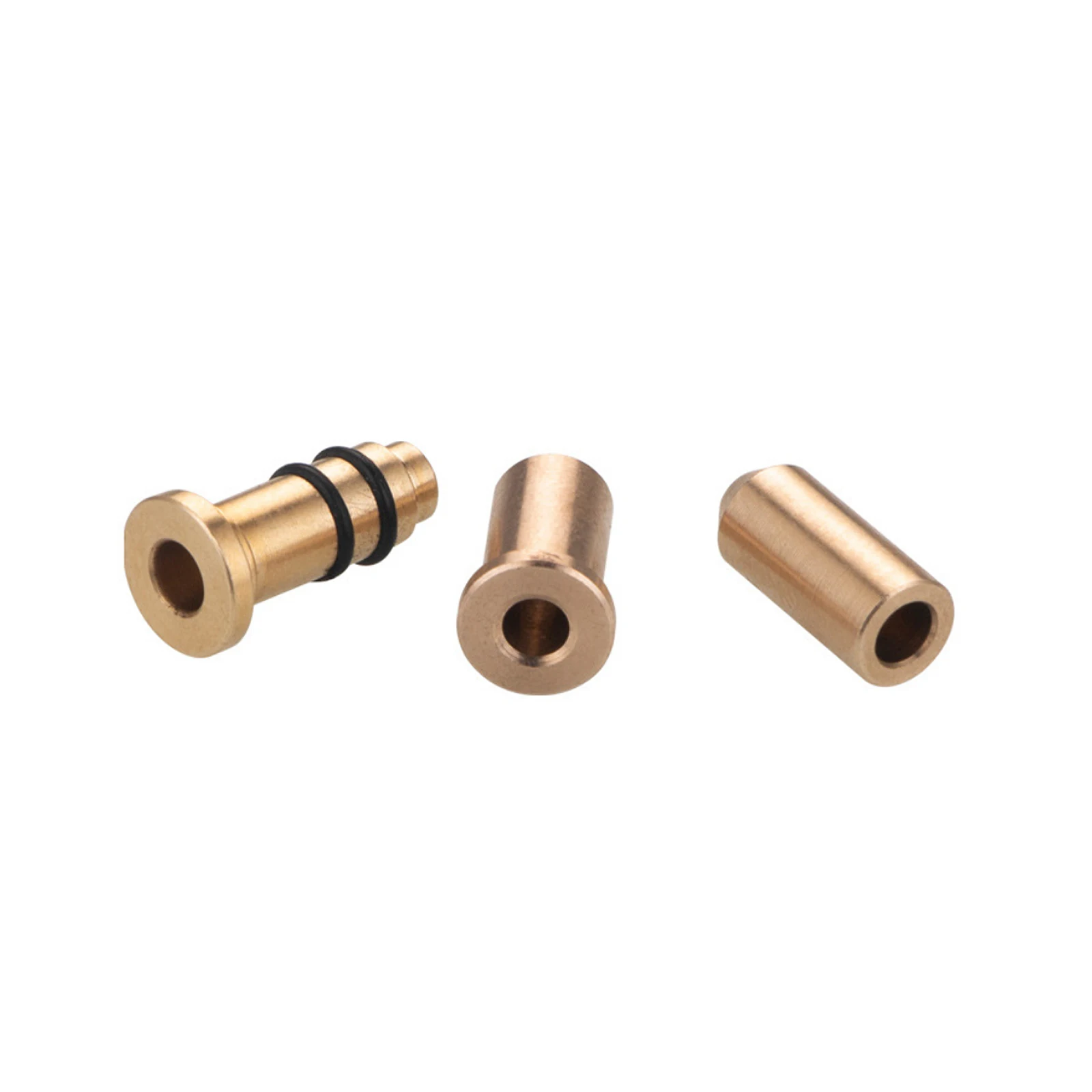 3Pcs Brass Copper Gas Nozzle Adapters Butane Filling Camping Professional for Gas Filling Butane Tank Nozzle Cylinder Canister