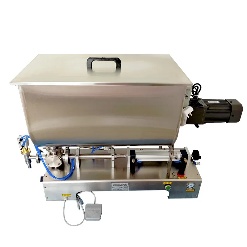 

Automatic Paste Liquid Filling Machine Chili Sauce Tomato Sauce Cream Paste Filling Machine With Mixing Function