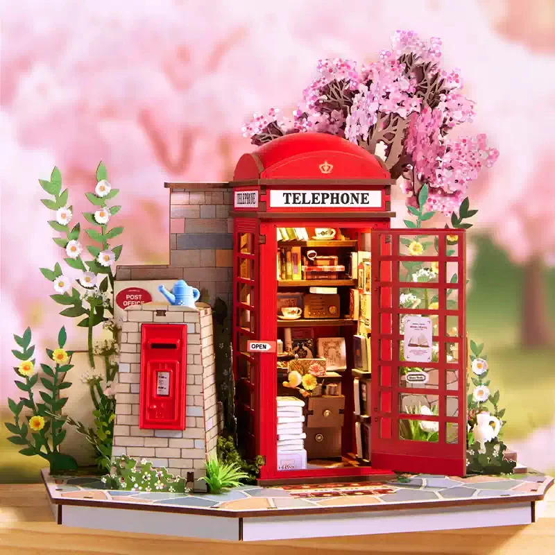 diy-miniature-wooden-house-model-assembly-kit-gift-for-girls-small-hut-phone-booth-handmade-craft-model-kit-small-size