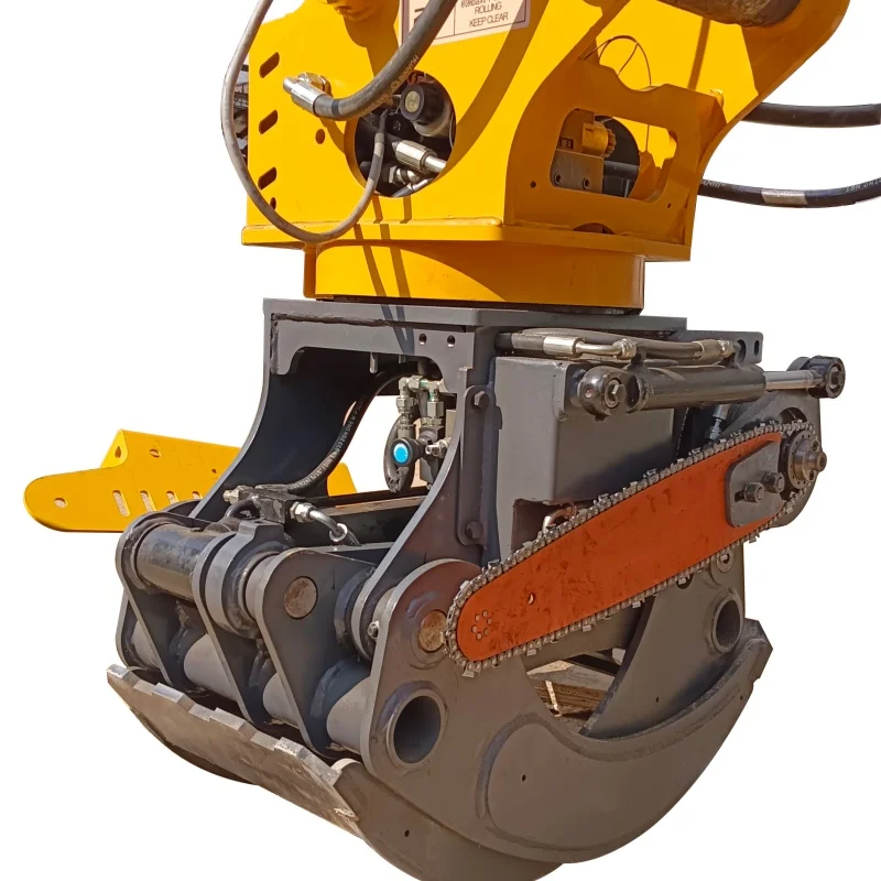 Wholesale Multifunctional clamp saw 360 degree rotation hydraulic clamp saw automatic logging machine for tree cut