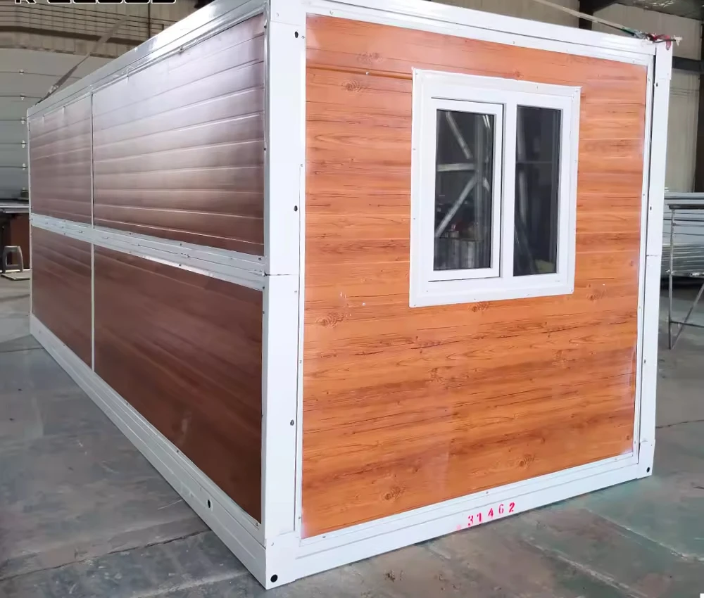 20ft Shipping Container Luxury Prefabricated Mobile Folding Container House Standard Prefab Movable Bungalow Office