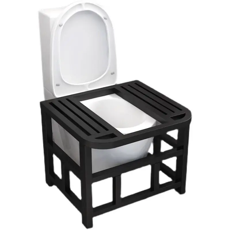 

seat changed to squat toilet squat pit artifact toilet stool footstool