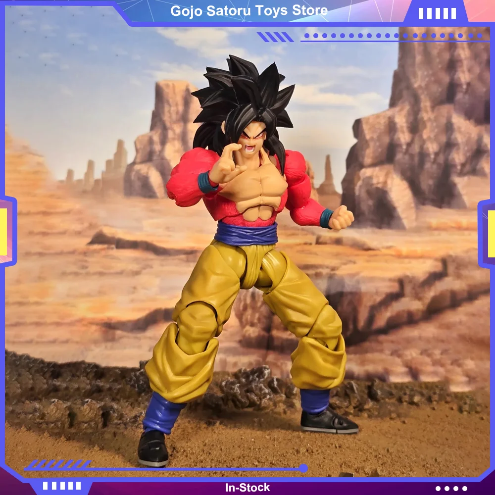 

Demoniacal Fit Dragon Ball Goku Super Saiyan 4 Action Figures Model Anime Movable Joints Desktop Ornament Collection Toys Gift