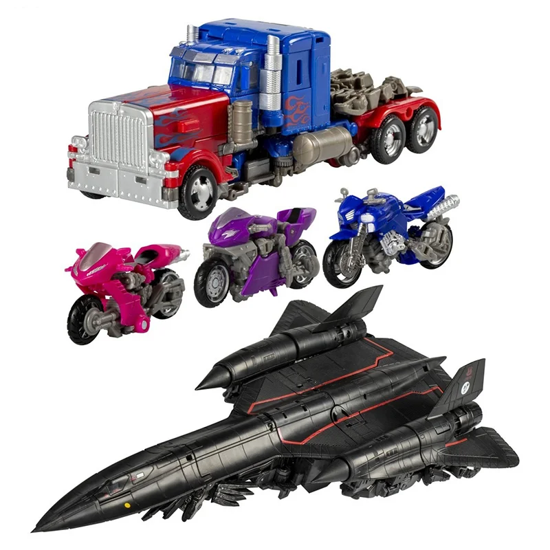 Hasbro Transformers 15Th Anniversary Set Jetfire Optimus Prime Chromia Arcee Elita-1 Anime Originele Action Figure Model Speelgoed Gift