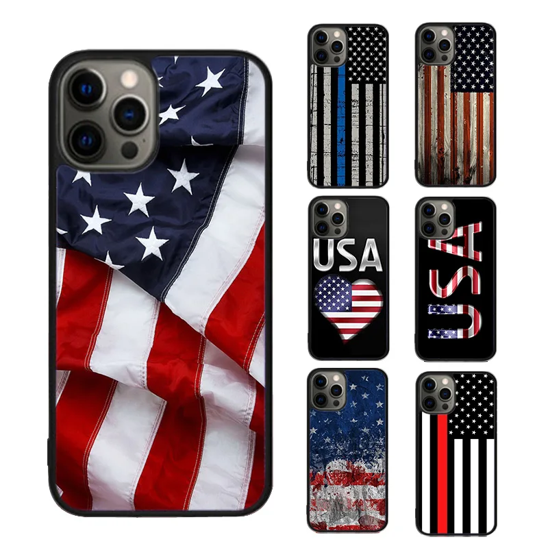 American Flag Statue of Liberty Phone Case For iPhone SE2020 15 16 14 13 12 11 Pro Max Coque 8 PLUS 7 mini fundas cover