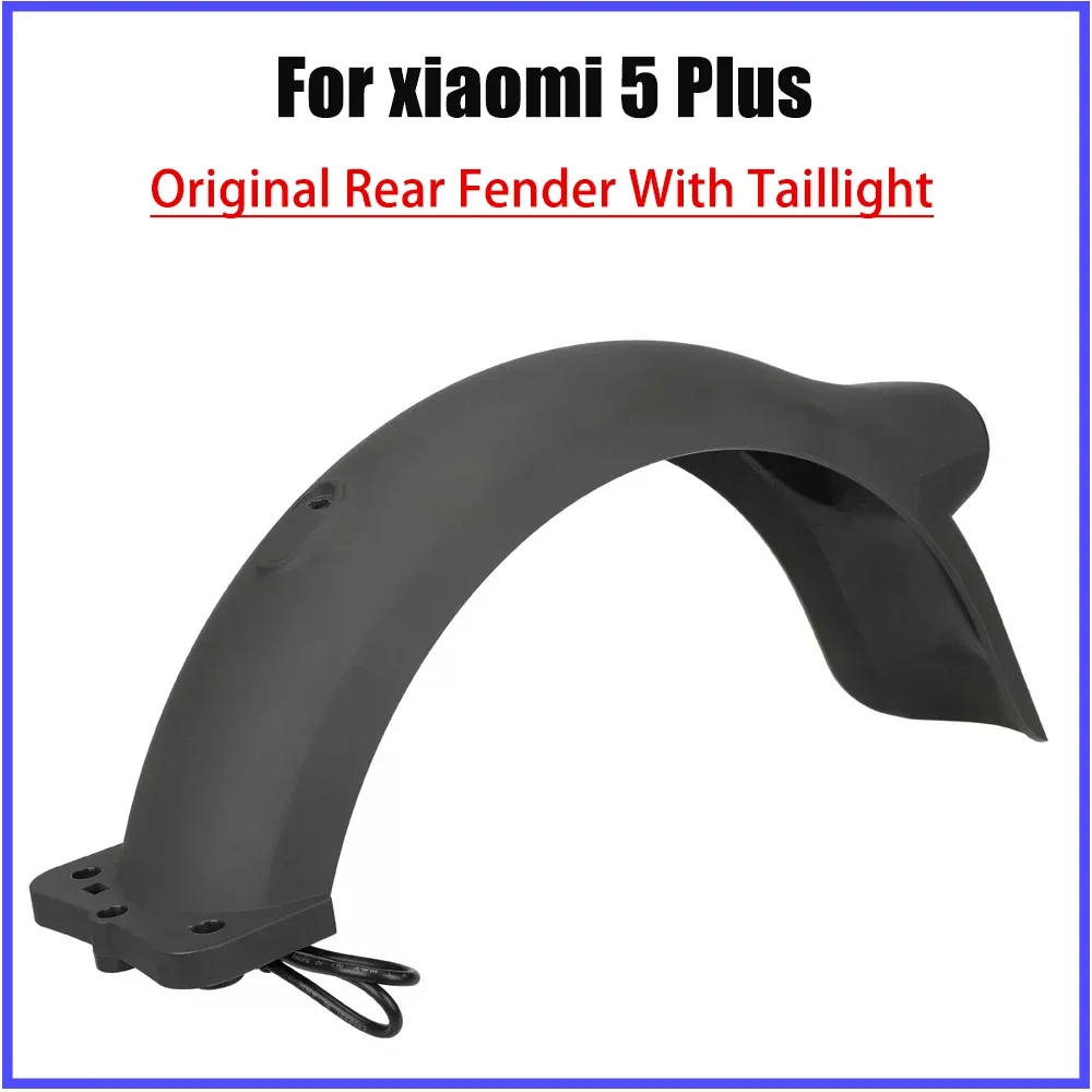 

Оригинальное заднее крыло с задним фонарем для Xiaomi 5 plus, крыло для электрического скутера с стоп-сигналом, водонепроницаемая крышка, детали