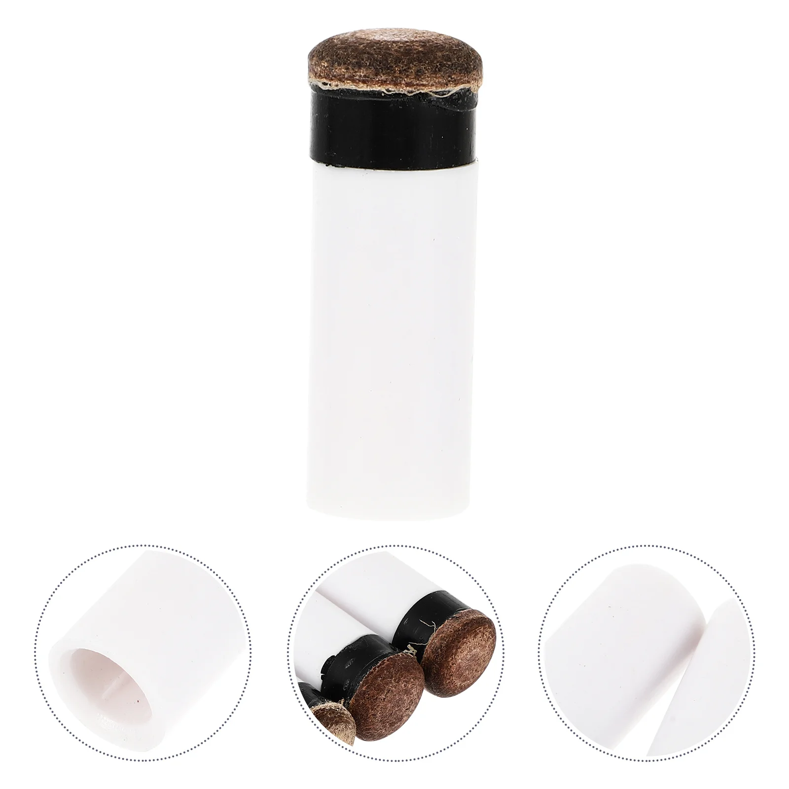 

5Pcs Billiard Cue Tips Screw-on Plastic Replacement Pool Cue Stick Ferrules Accessories Billiard Replacement Screw-on Tips