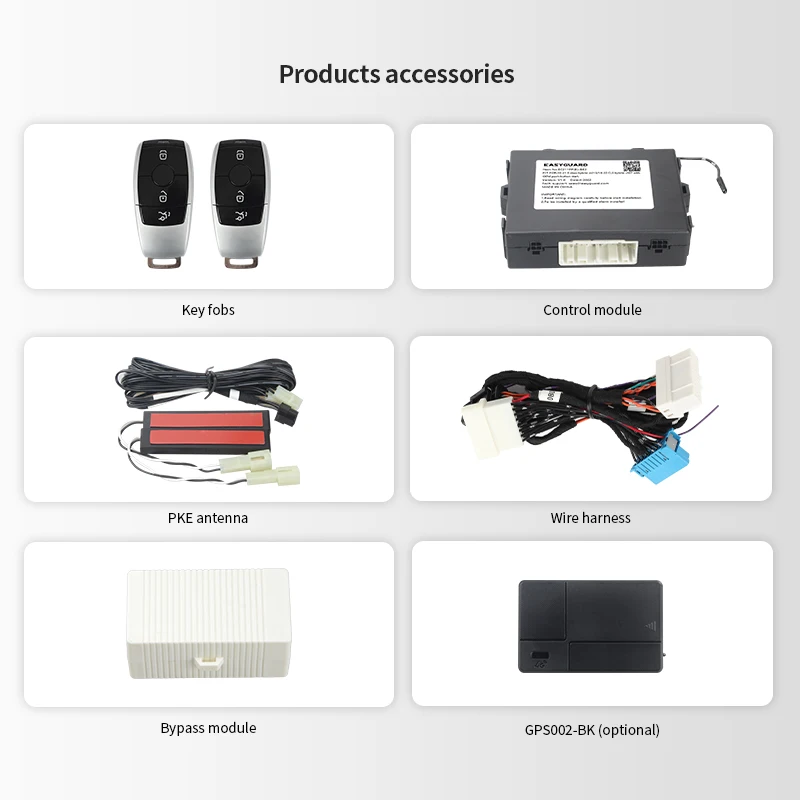 EASYGUARD CAN BUS PKE remote starter for Benz 19-21 E class hybrid W213/18-22 CLS hybrid X167