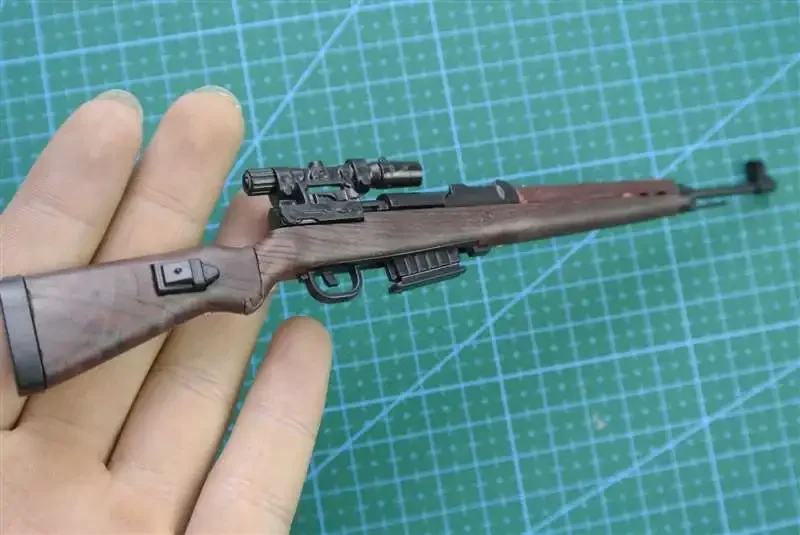 Modèle de fusil semi-automatique G43, accessoires de modèle militaire en plastique revêtu, collection d'affichage de figurines d'action, 1/6, 12"