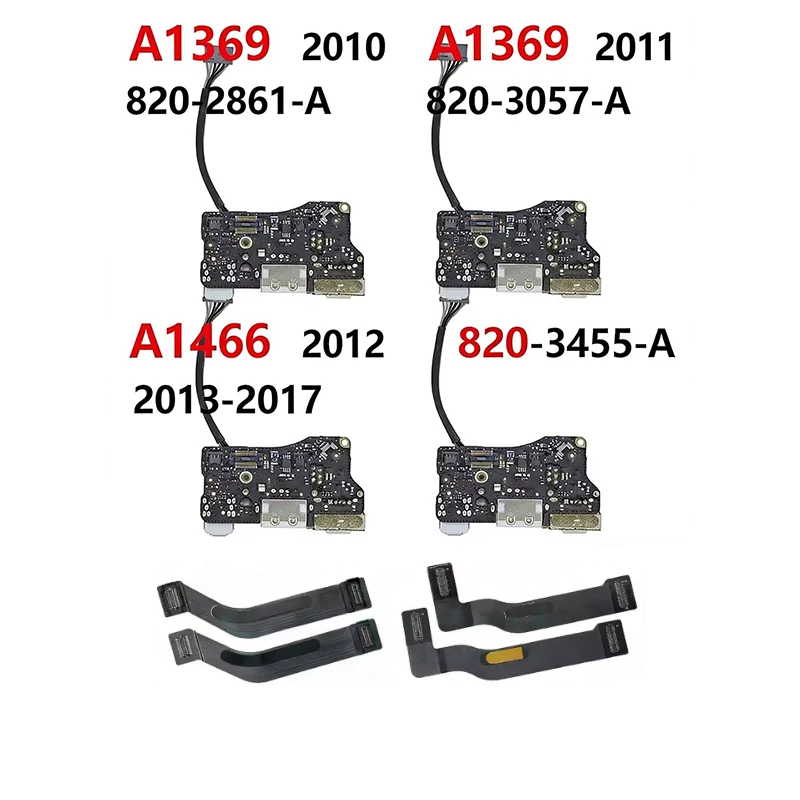Original A1369 A1466 I/O USB Audio Board For Macbook Air 13