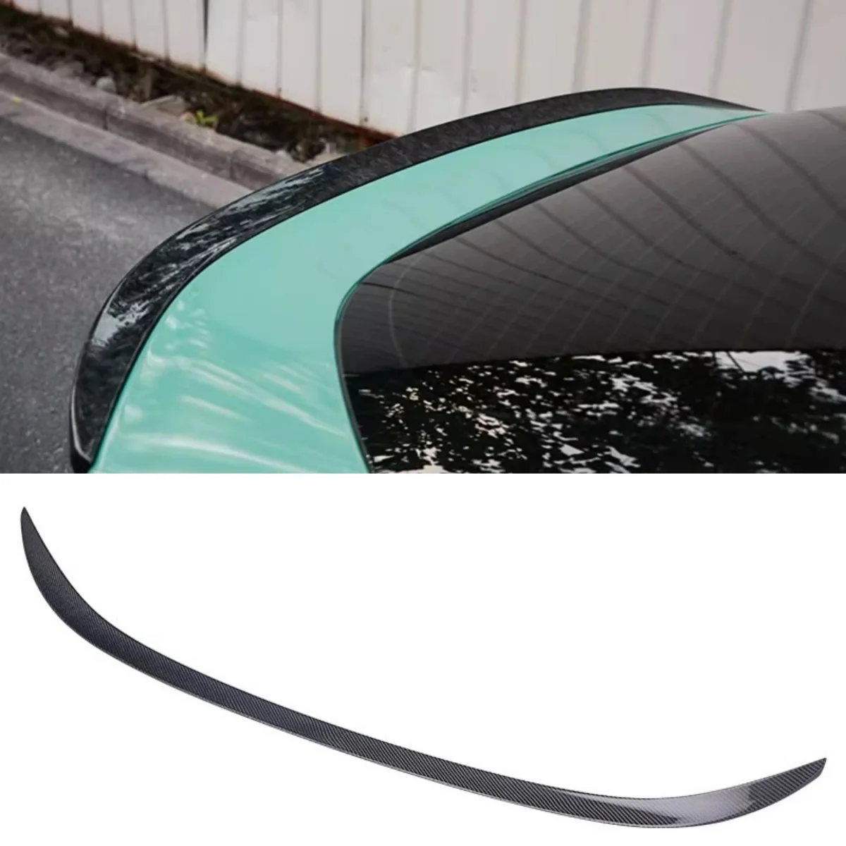 

Forged carbon fiber Rear Spoiler for ZEEKR 001 2021-2025 modified Sport style Trunk spoiler Tail wing car accessories