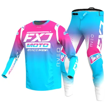 Motocross Gear Set Racing Suit Off-road MX DH BMX ATV MTB Enduro MOTO Men&#x27;s Kits Women&#x27;s Mountain Motorcycle Combo Downhill