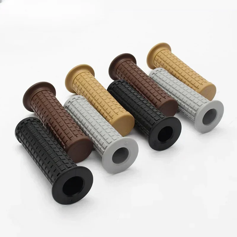 

Universal 1'' 25mm Rubber Handlebar Grips Gel Motorcycle Retro Hand Grips Custom Dirt Bike Scooter Offroad Chopper 22mm