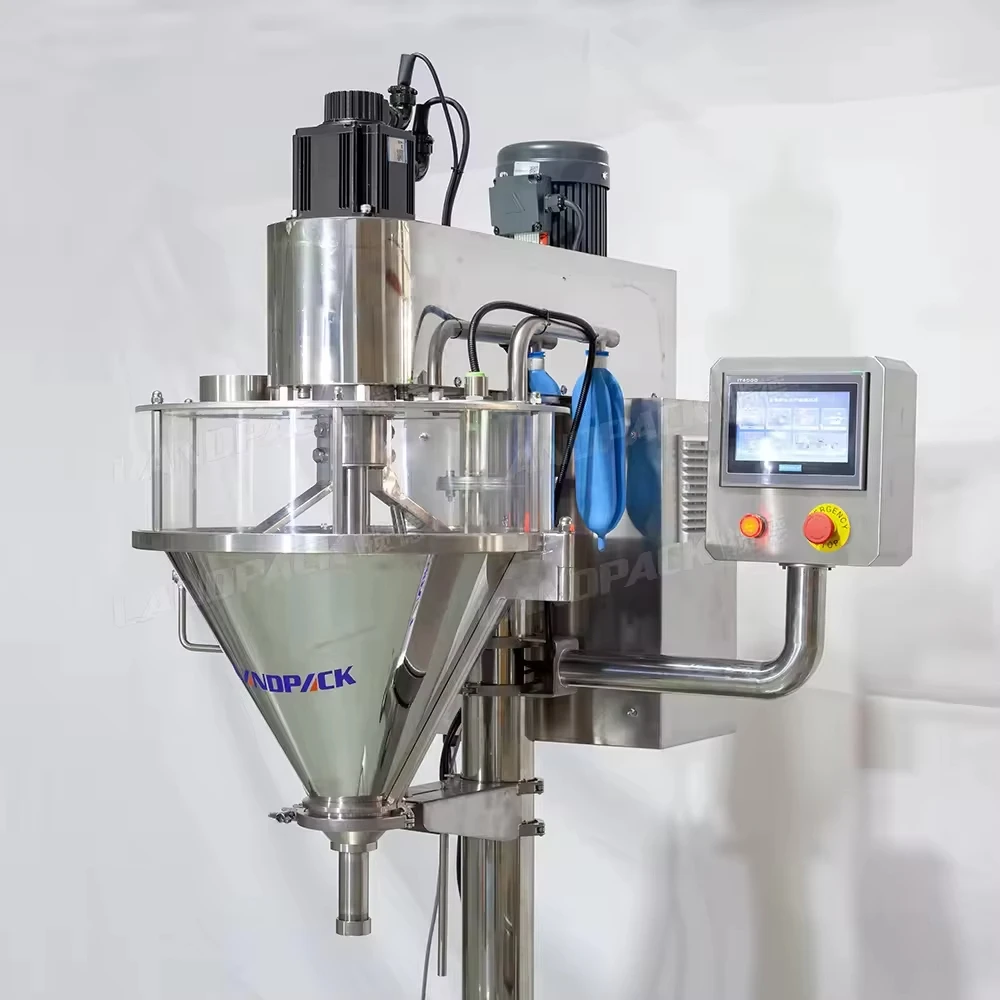 Halbautomatisches Trockenpulver 500 g 1 kg Gewürzfüllmaschine Tischpulver Maismehl Füllverpackungsmaschine