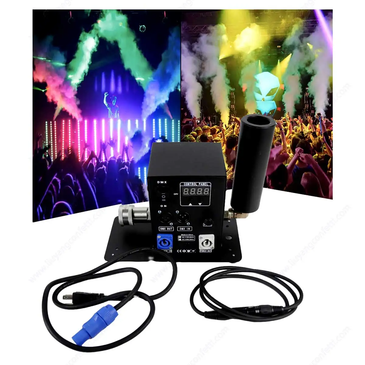 Co2 Jet Machine Special Effect Stage Cannon Smoke Cryo Sfx Magic Fx Dmx Display Equipment Disco Event Concert Dj Party Wedding