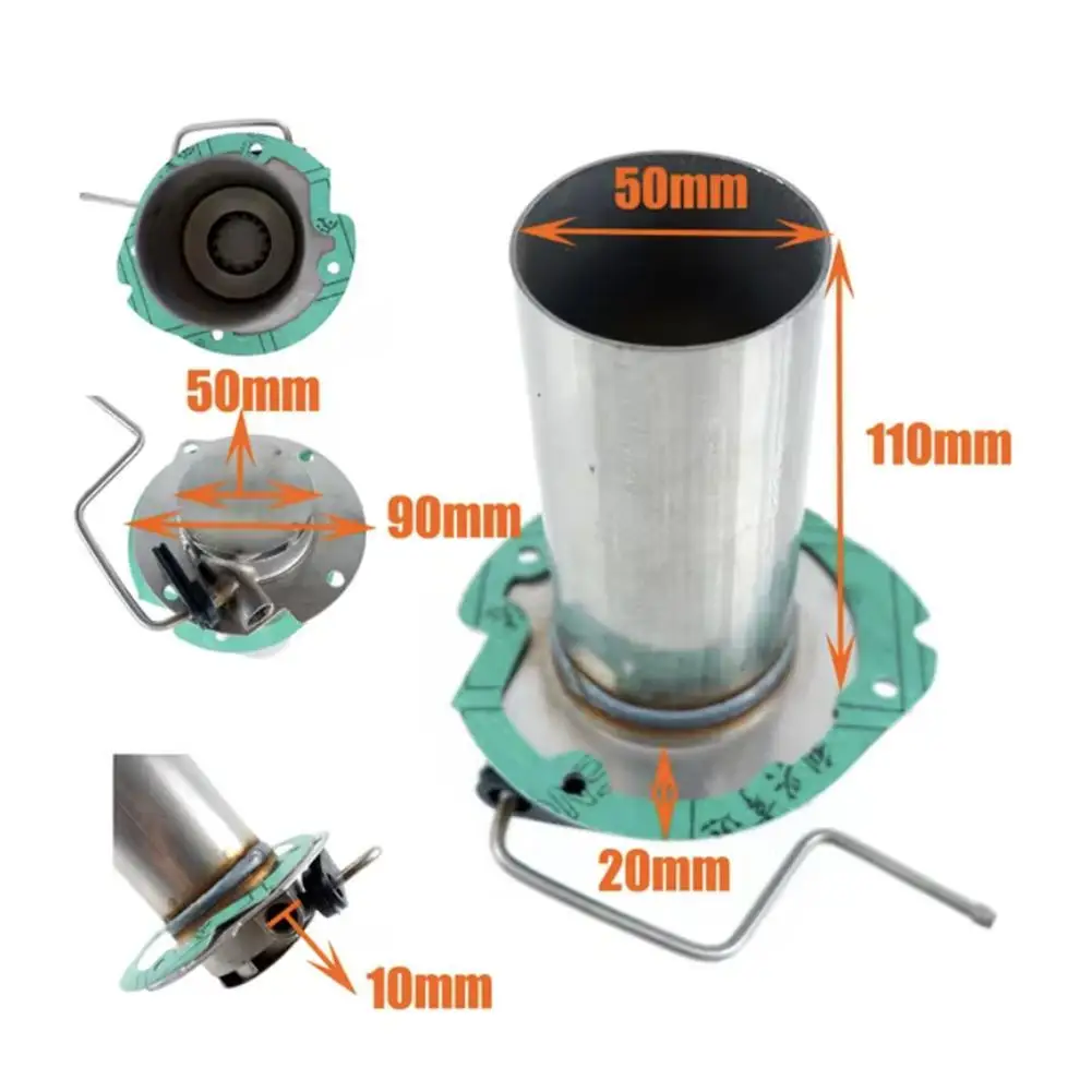 High-end 5KW Air Diesel Parking Heater Burner Insert Torches Combustion Chamber Combustor & Gasket For Car Truck VAN Camper