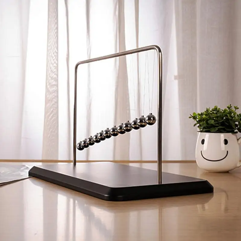 Pendulum Balls 12 Balls Newtons Cradle Balance Balls Newtons Cradle Balance Balls Science Physics Gadget Desktop Decoration