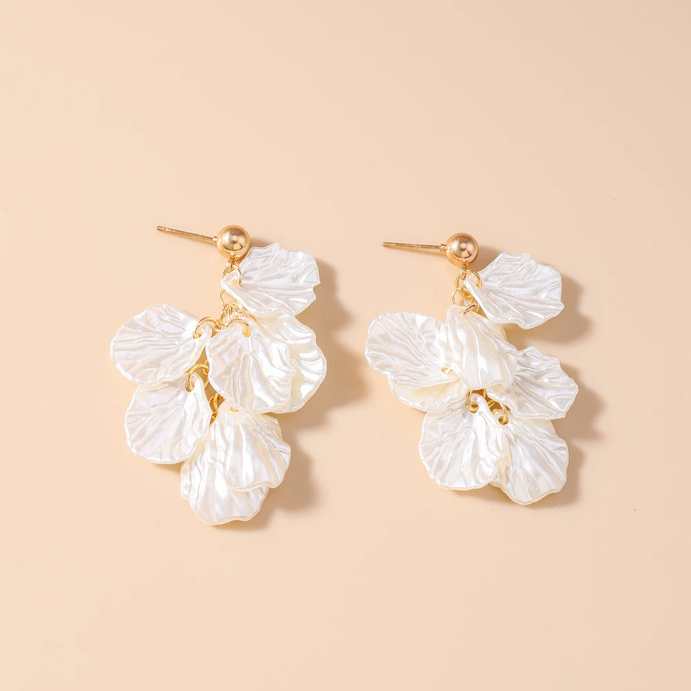 Aihua Mode Weiß Shell Sommer Strand Ohrringe Täglichen Mädchen Heißer Verkauf Baumeln Ohrringe Geburtstag Party Schmuck Geschenke – Detail 5
