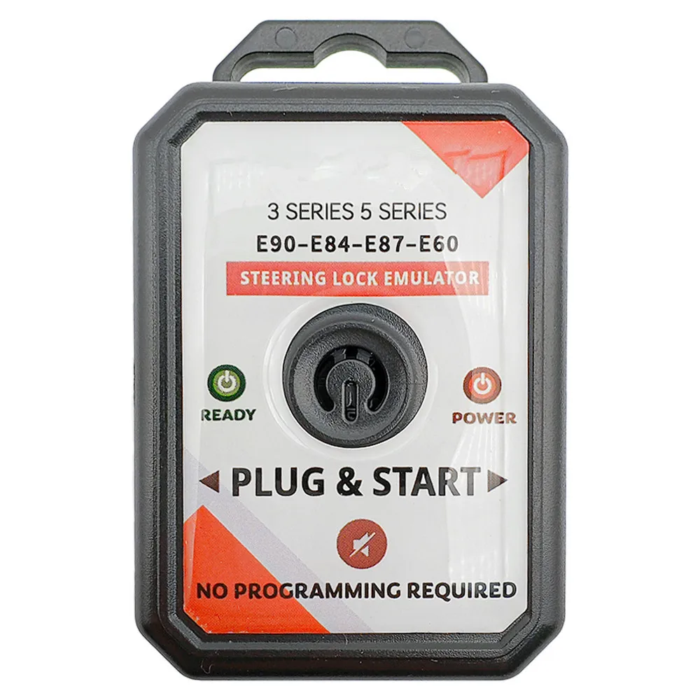 For BMW ELV Steering Lock Emulator for BMW MINI Cars Cooper E60 E84 E87 E90 3 and 5 Series No Programming Plug and Start