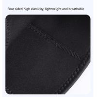 652F Hinged Knee Brace with Side Stabilizers Open Patella Support Wrap Adjustable Knee Support Brace for Men and Women