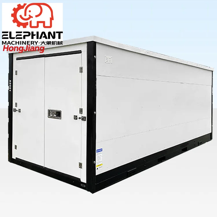 Storage Closet in Warehouse Direct Factory Sale Portable Self Storage Unit Prefab Foldable Steel Container Moving-Flat Pack