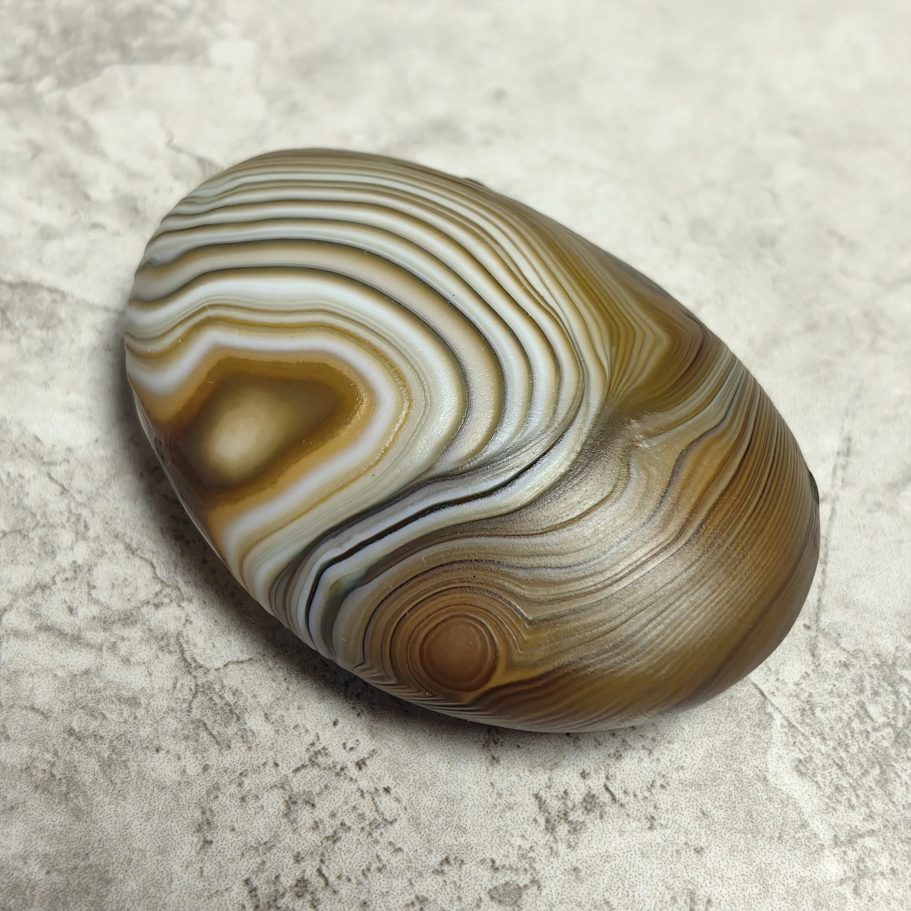 All-natura Wishing Agate Divine Eye Agate Attract Wealth Good Luck Anti Evil Amulet Jewelry DIY Decoration Gift