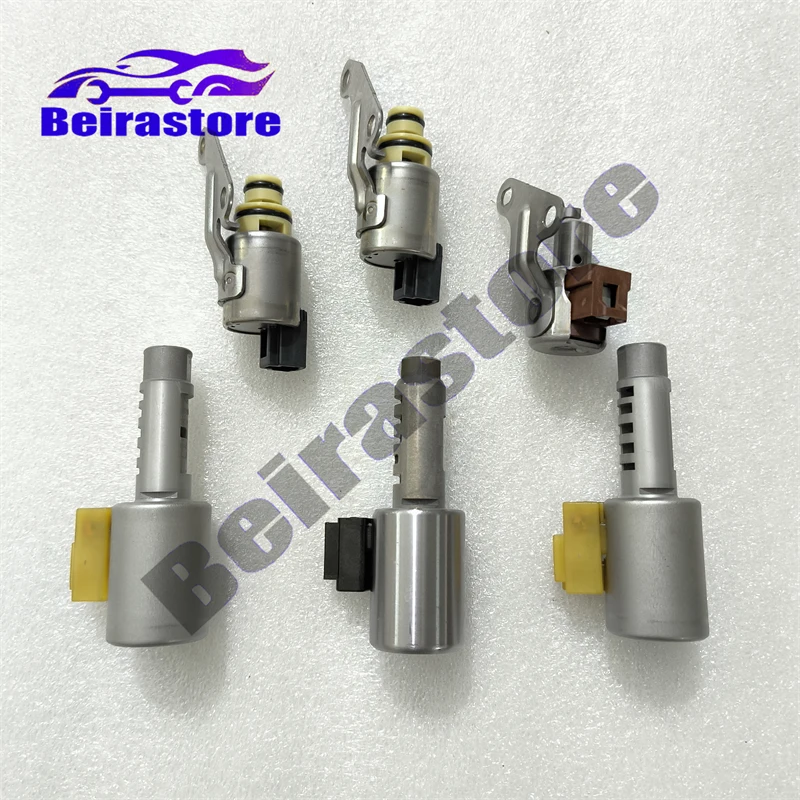 6Pcs/Set U540E U540 Transmission Valve Body Solenoid Kit For Toyota VIOS Paseo Serion Terios 2002-2009