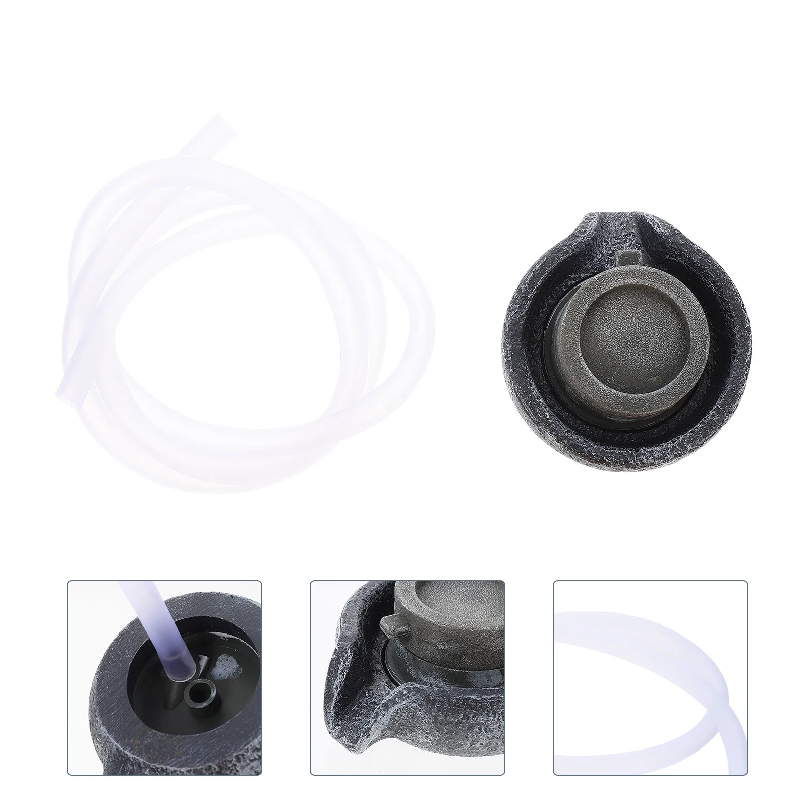 

1Set Simulation Stone Mill Mini Water Mill Ornament Delicate Compact Scene Layout Decoration Photography Prop Resin Landscape