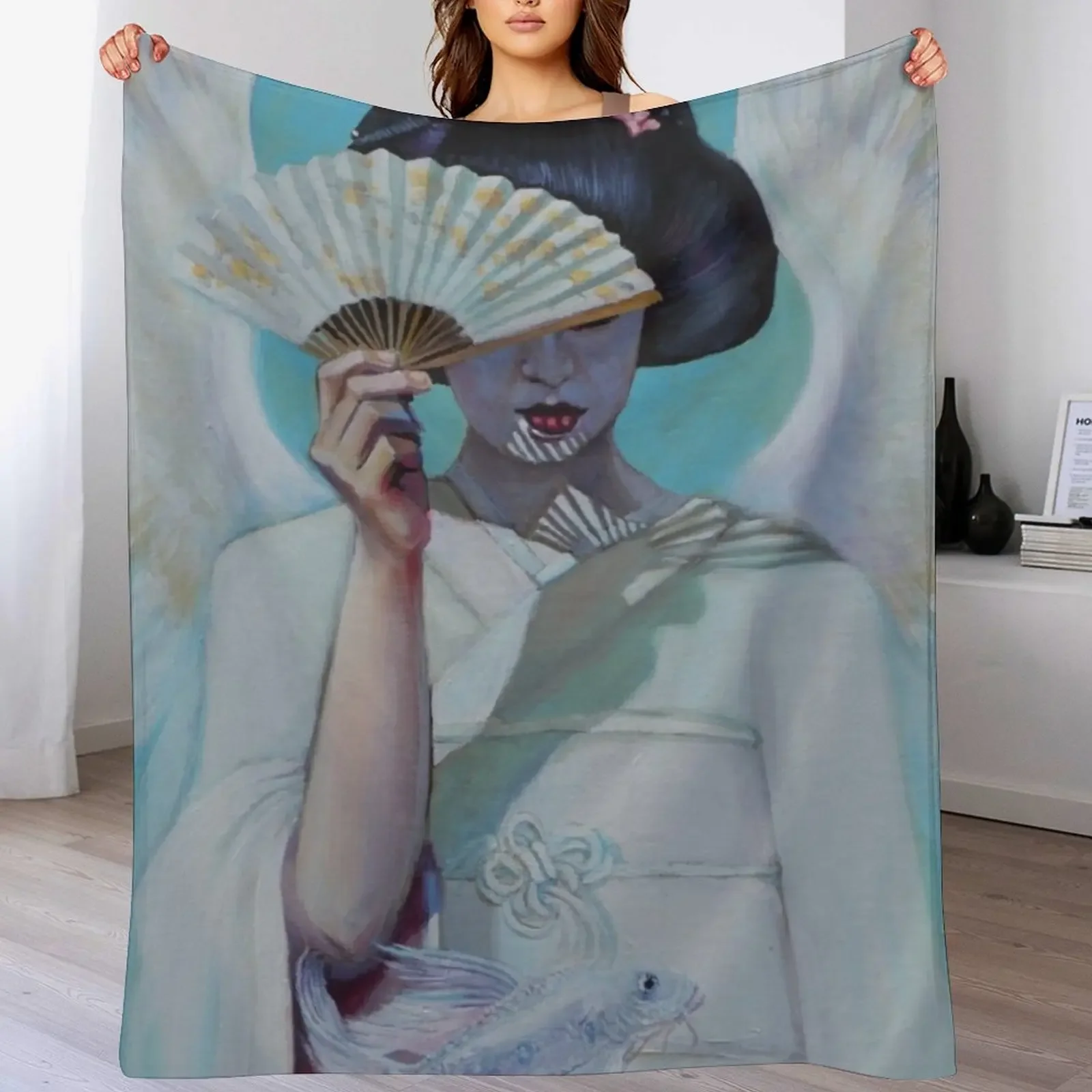 

Tenshi Throw Blanket Blankets For Sofas Plush Luxury Thicken Single Blankets