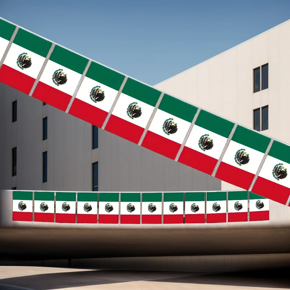 Mexcio String Flag …