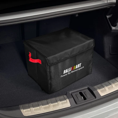 Organizador de maletero de coche, caja plegable de almacenamiento de gran capacidad, accesorios para Mitsubishi Ralliart 2010 2022 Lancer Ralli Art 9 10 Asx