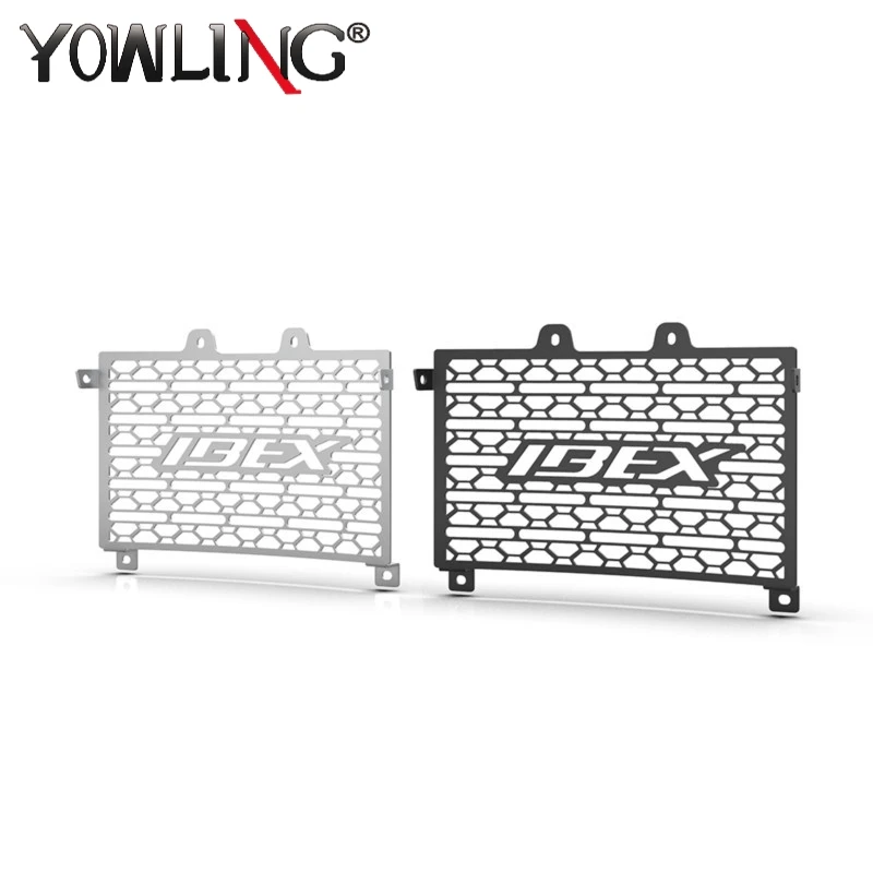 ل CFMOTO CF MOTO 450 MT 450MT 2024-2025-2026 دراجة نارية الألومنيوم الجانب المبرد الحرس غطاء مصبغة حماية IBEX 450 IBEX450