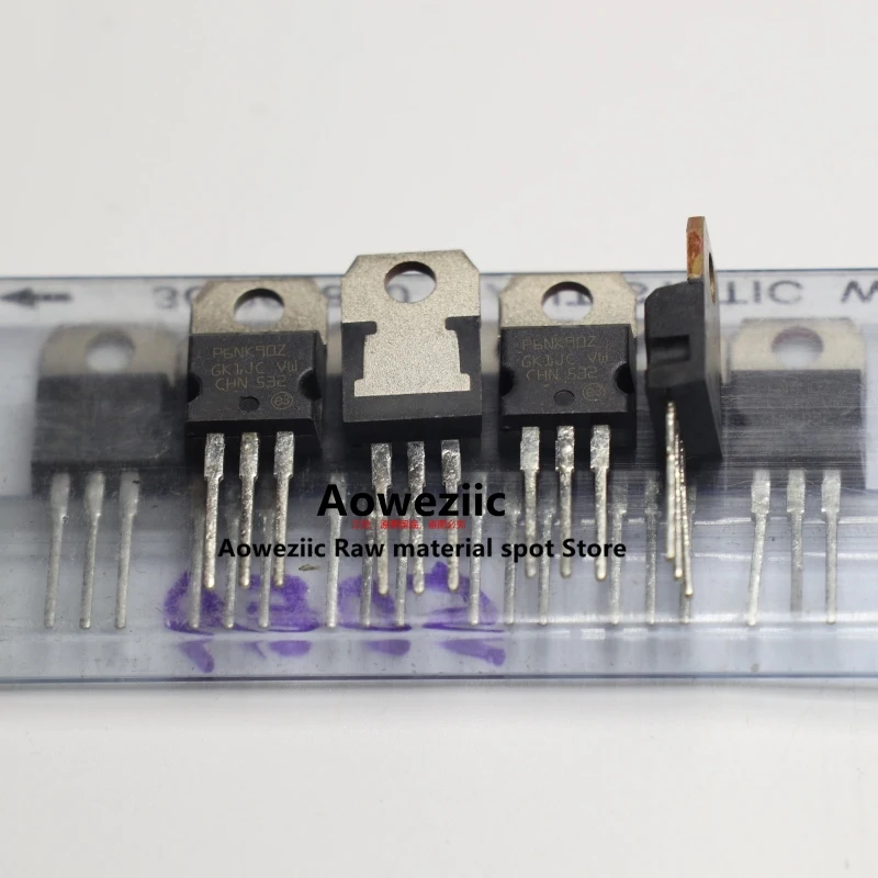 Aoweziic 100% New Imported Original STP6NK90Z P6NK90Z TO-220 6A 900V  Transistor  STP6NK90ZFP  P6NK90ZFP  TO-220F  6A 900V
