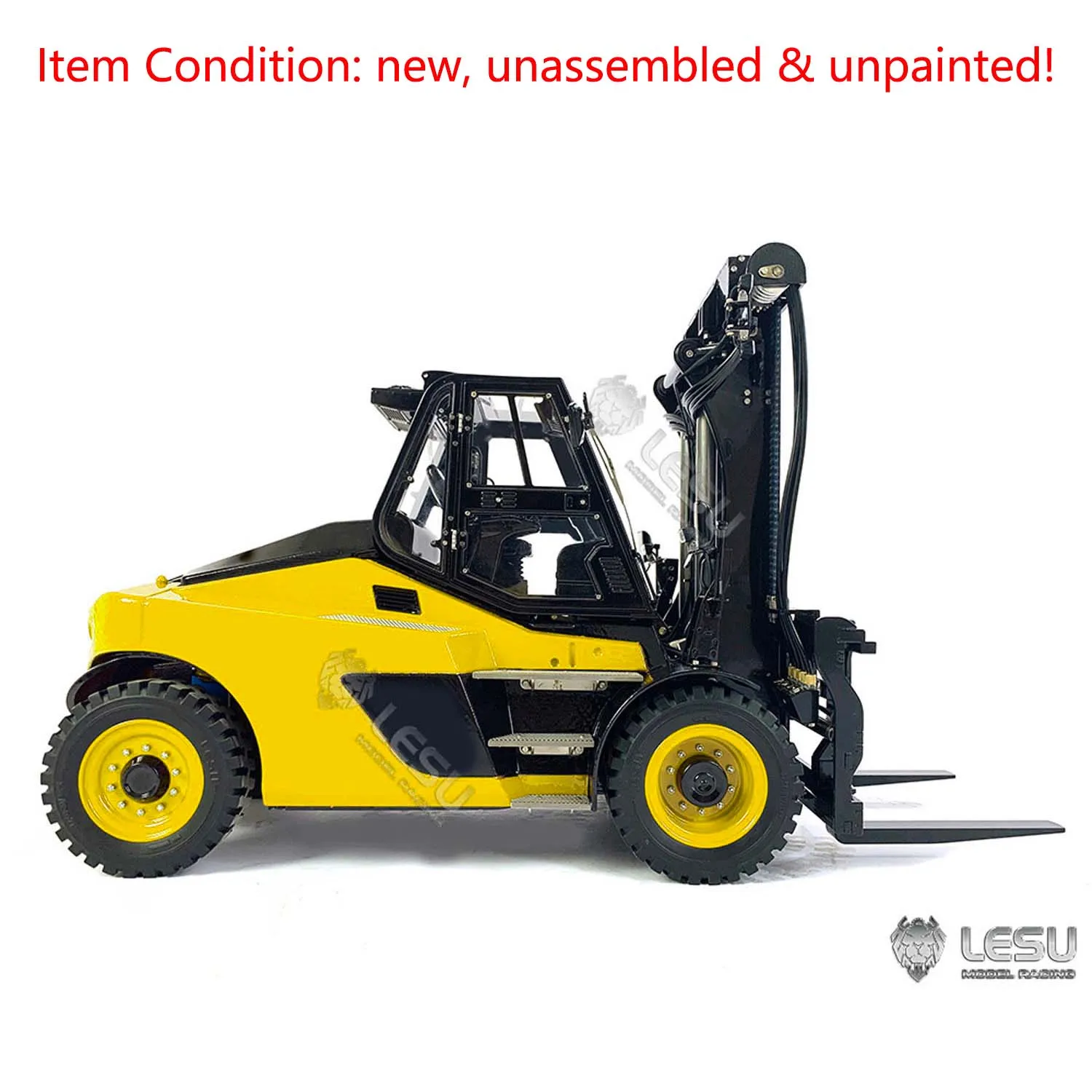 LESU 1/14 Heavy RC Hydraulic Forklift for LDH160 Radio Control Truck Kit Ver Construction Model Servo ESC Servo TH21886