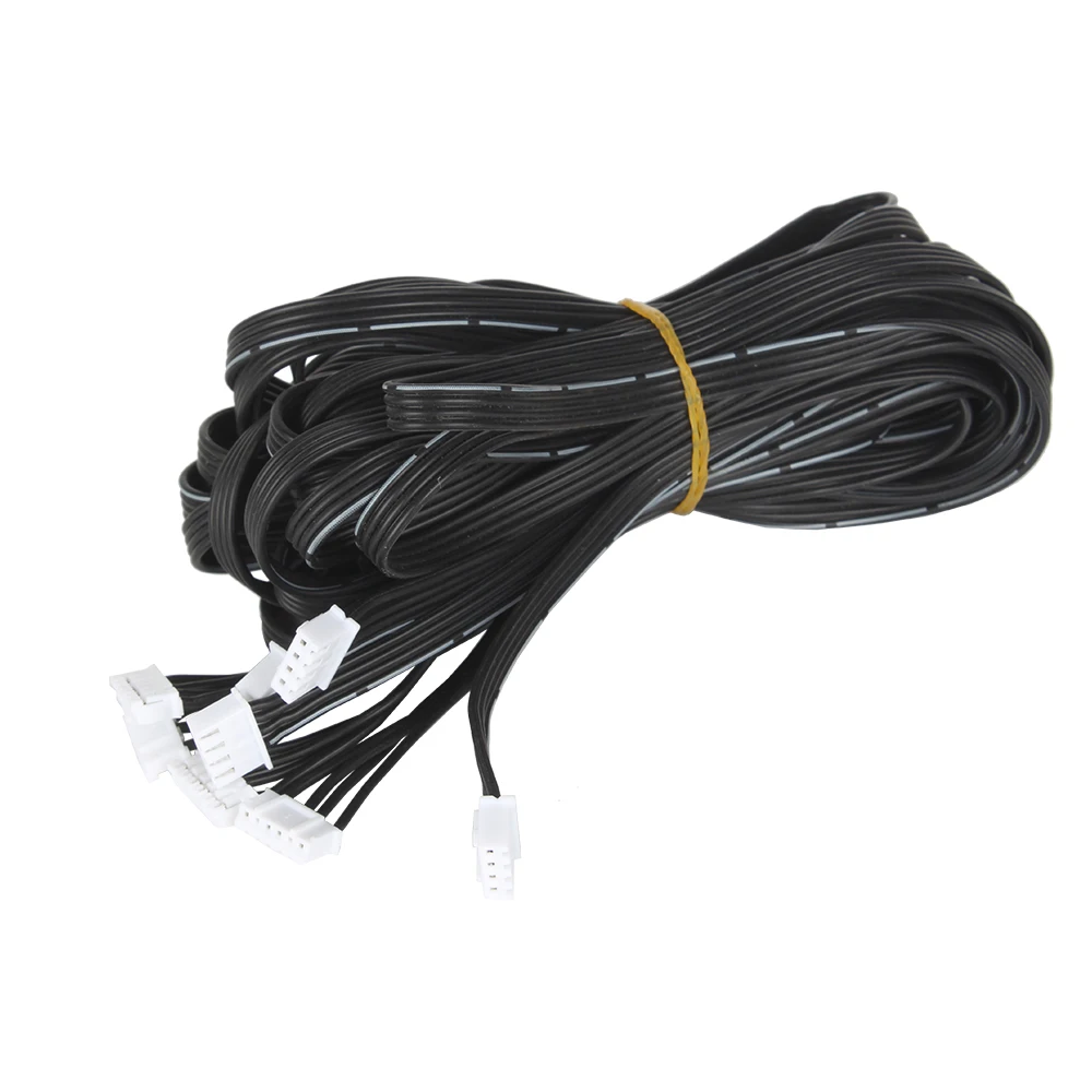 ترقية 42 محرك متدرج خط XH2.54 محطة خط ثلاثية الأبعاد ملحقات الطابعة 4Pin-6Pin 1 متر 2 متر محرك متدرج كابل محطة مزدوجة