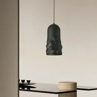 Designer Wabi Sabi Dining Room Pendant Lamps French Creamy Wind Loft Bedroom Cafe Chandelier Lamp Bar Table LED Home Decor