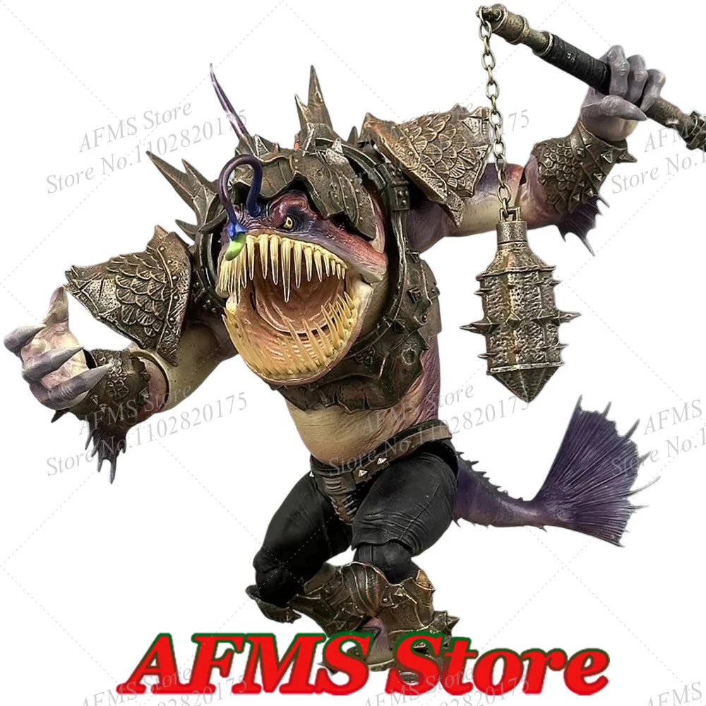 

Коллекционная фигурка FuryToys в масштабе 1/12, фонарь, рыба, глубокое море, сокровище, воин-хранитель, полный набор, 7-дюймовая экшн-фигурка, модель