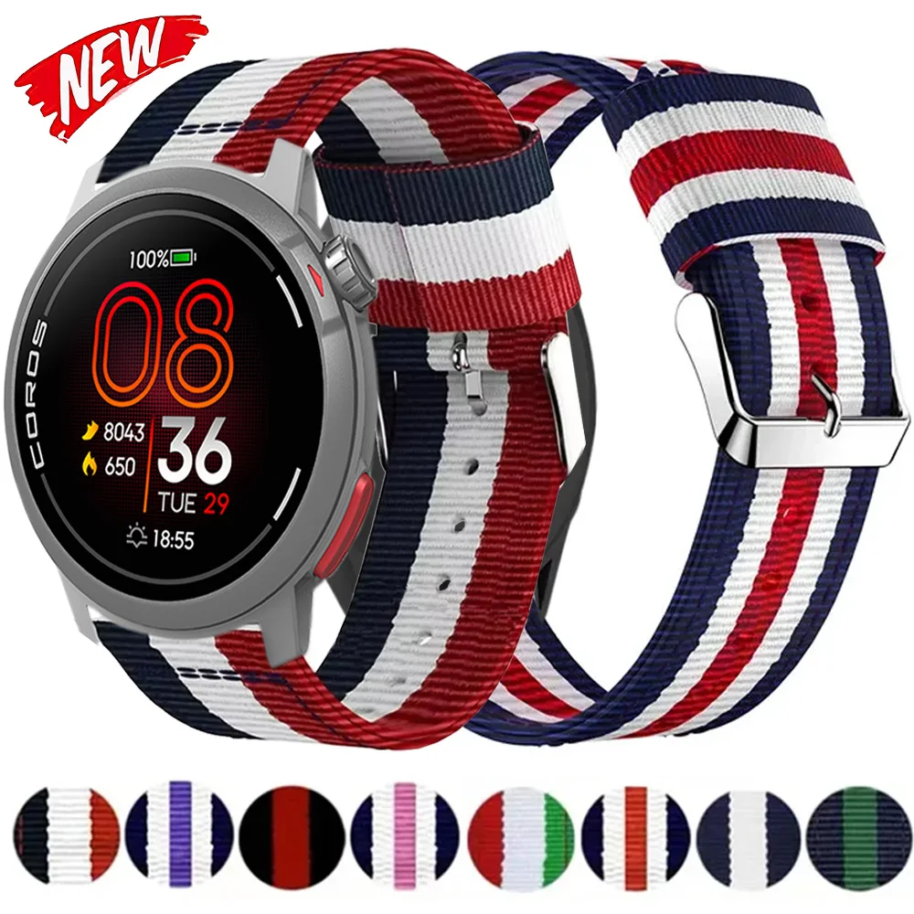 22Mm Canvas Nylon S…