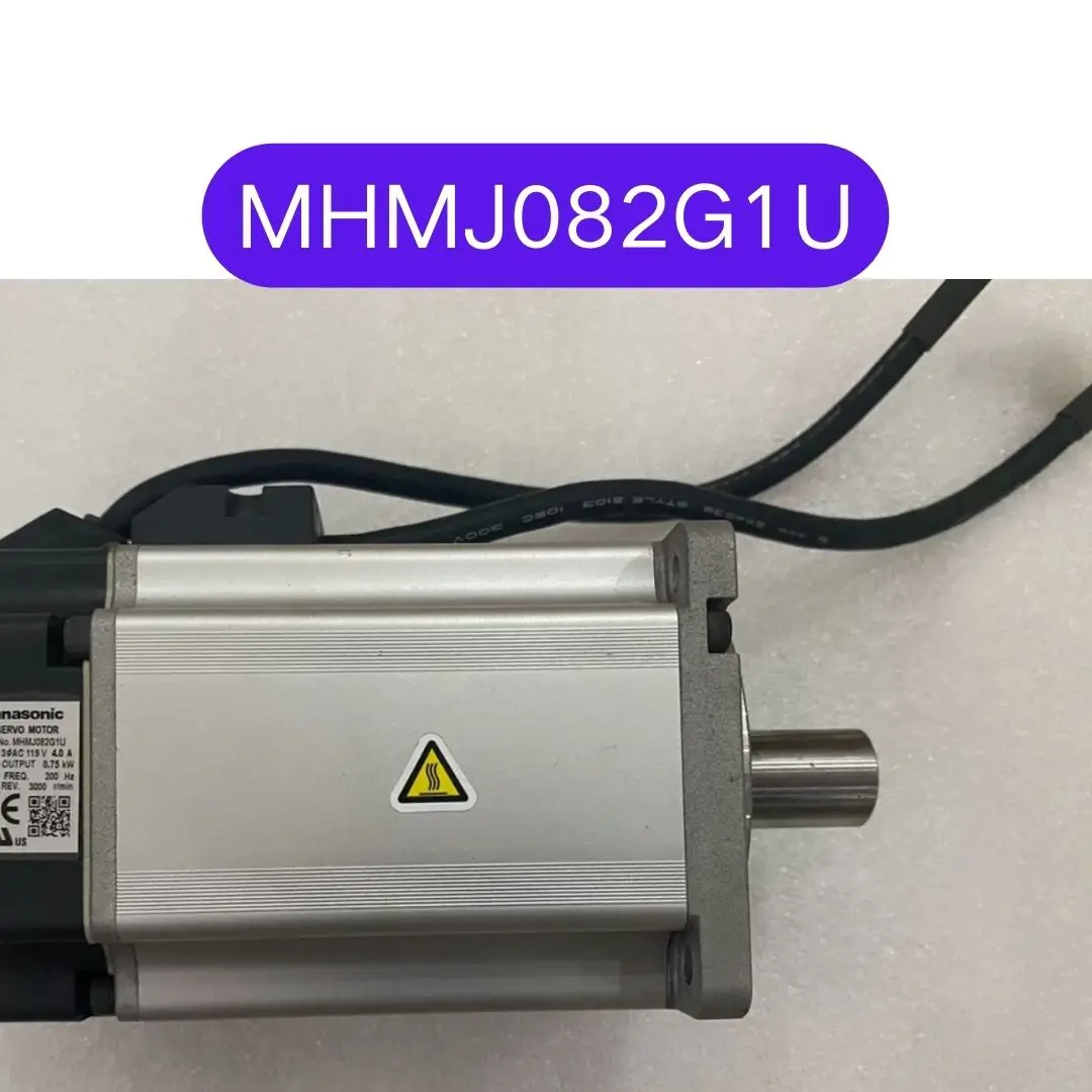 

Used MHMJ082G1U servo motor 0.75KW Test OK Fast Shipping